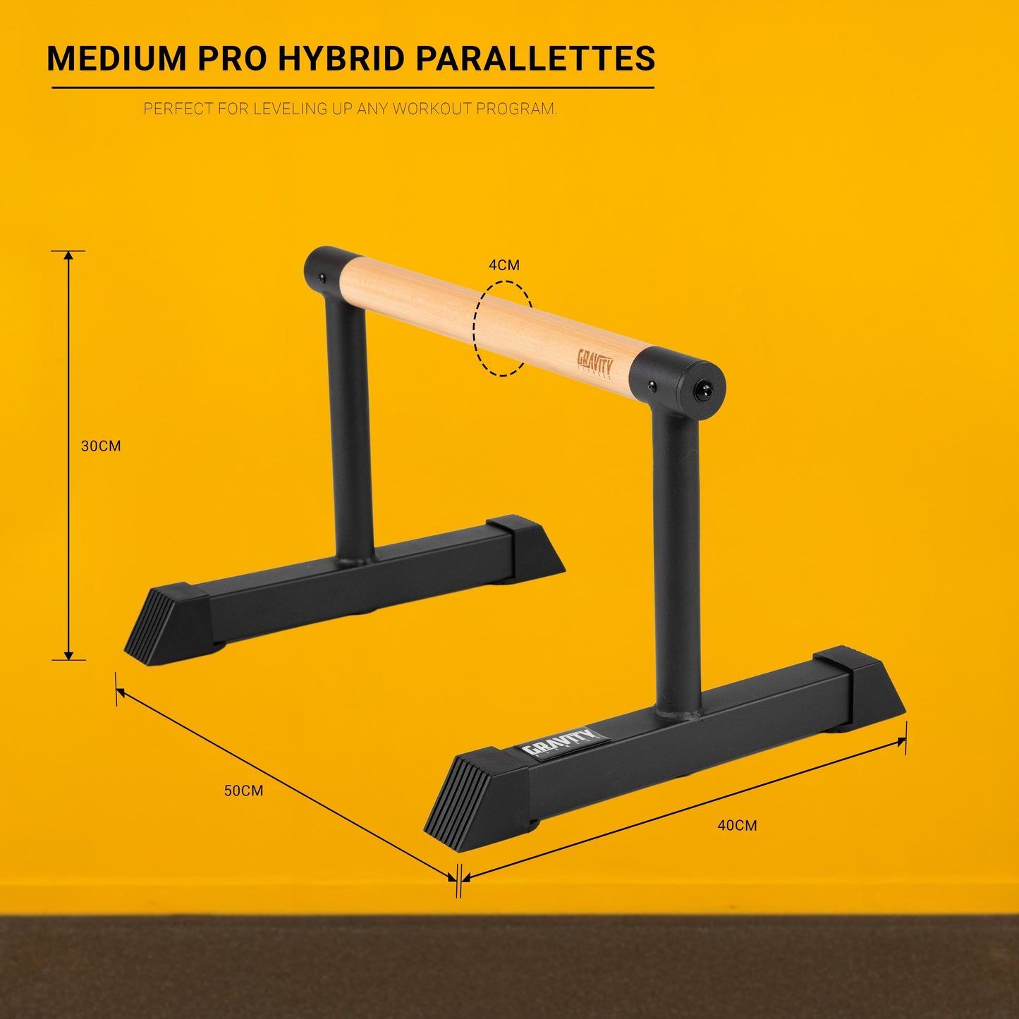 Pro Hybrid Parallettes